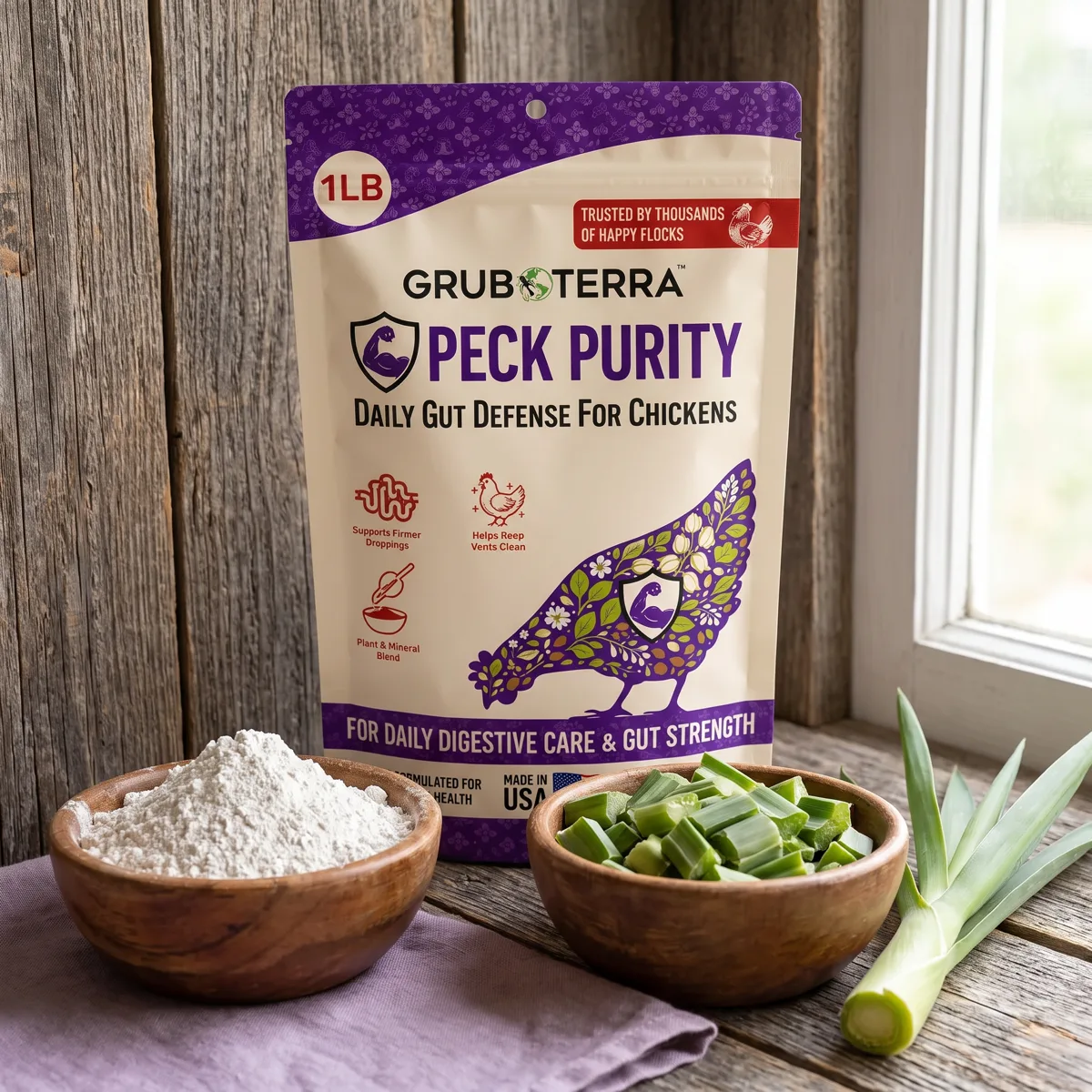 Backyard flock customers using Peck Purity