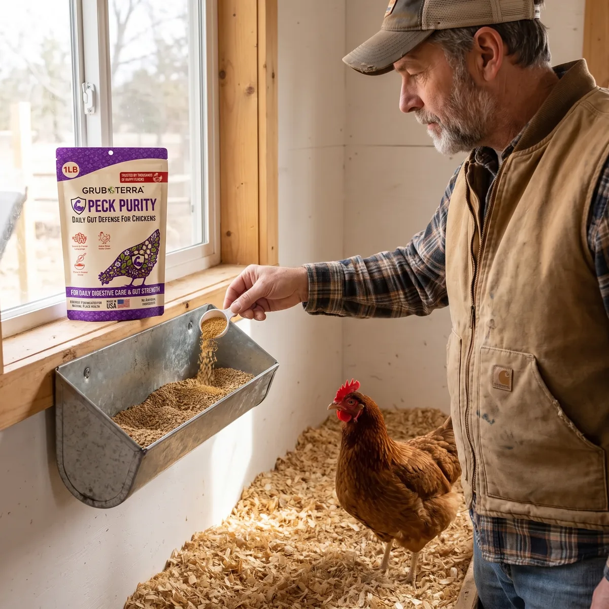 Yucca Schidigera and healthy chicken gut support