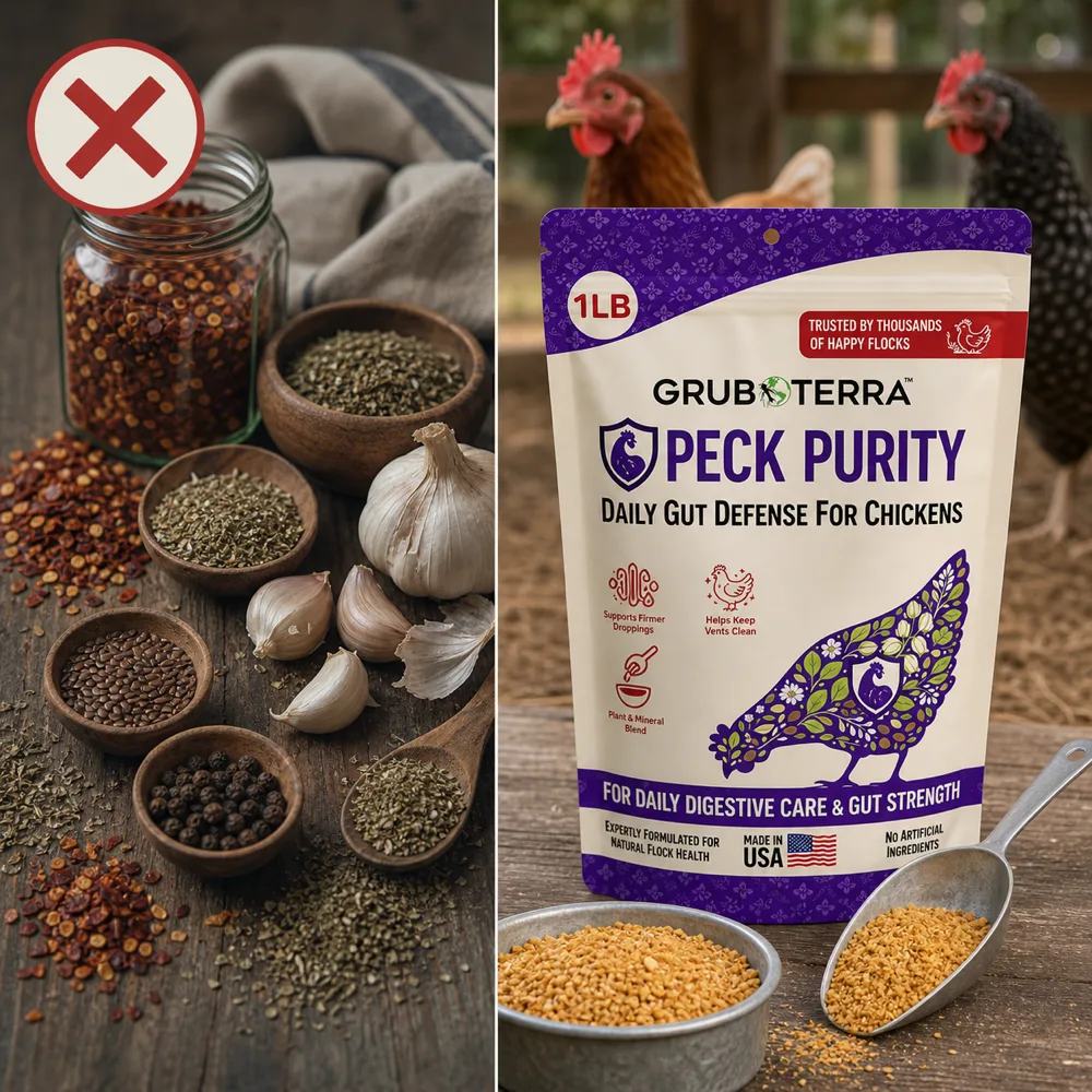 7 Reasons Chicken Owners Are Switching To Peck Purity To Help Keep Worms Out Of Their Flock